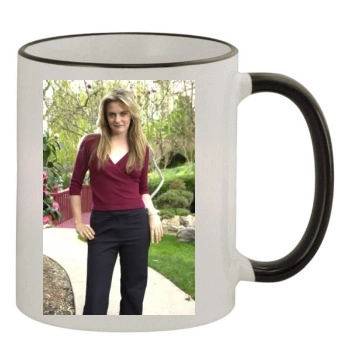 Alicia Silverstone 11oz Colored Rim & Handle Mug