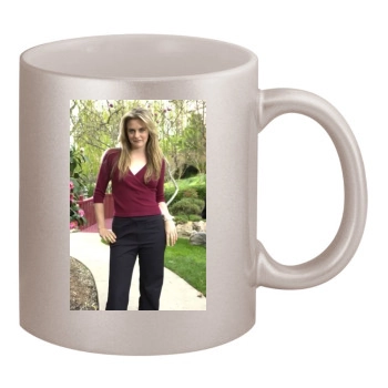 Alicia Silverstone 11oz Metallic Silver Mug