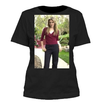 Alicia Silverstone Women's Cut T-Shirt