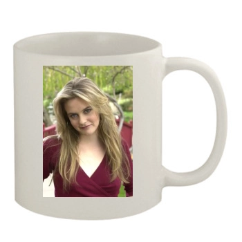 Alicia Silverstone 11oz White Mug