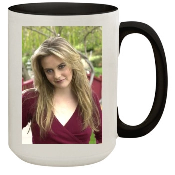 Alicia Silverstone 15oz Colored Inner & Handle Mug