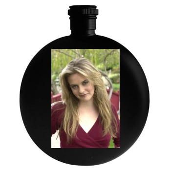 Alicia Silverstone Round Flask