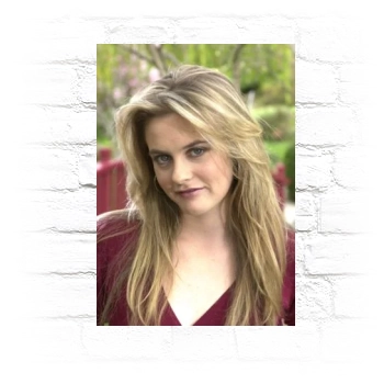 Alicia Silverstone Metal Wall Art