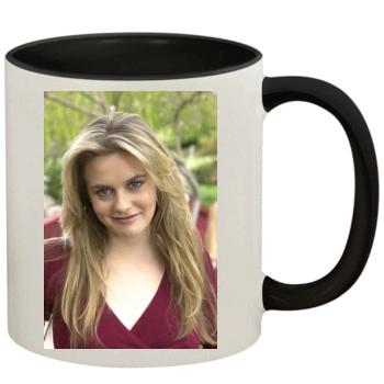 Alicia Silverstone 11oz Colored Inner & Handle Mug