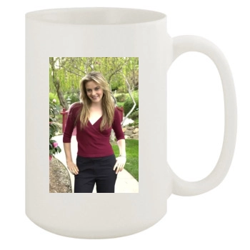 Alicia Silverstone 15oz White Mug