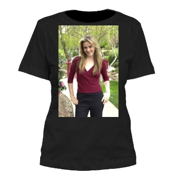 Alicia Silverstone Women's Cut T-Shirt