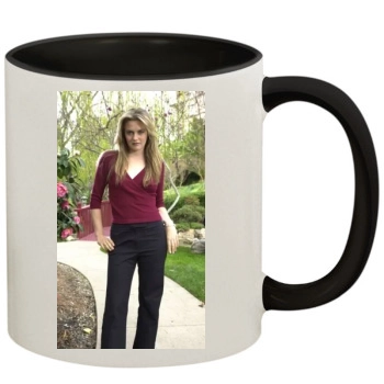 Alicia Silverstone 11oz Colored Inner & Handle Mug