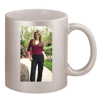 Alicia Silverstone 11oz Metallic Silver Mug