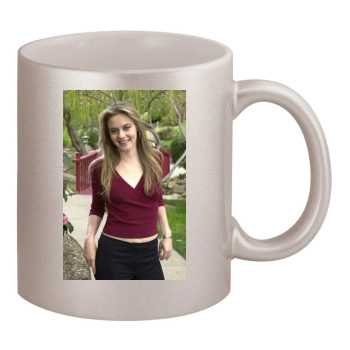 Alicia Silverstone 11oz Metallic Silver Mug