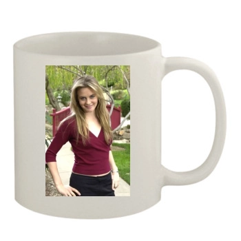 Alicia Silverstone 11oz White Mug