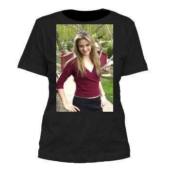 Alicia Silverstone Women's Cut T-Shirt