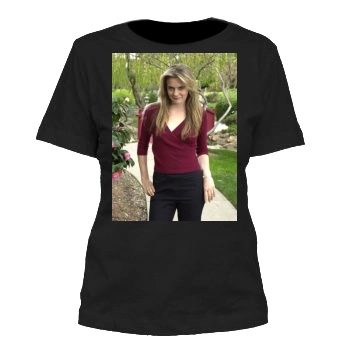 Alicia Silverstone Women's Cut T-Shirt