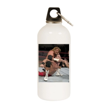 Triple H White Water Bottle With Carabiner