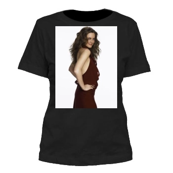 Alicia Silverstone Women's Cut T-Shirt