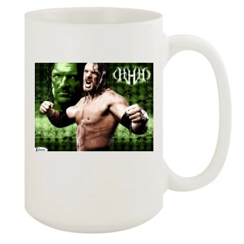 Triple H 15oz White Mug