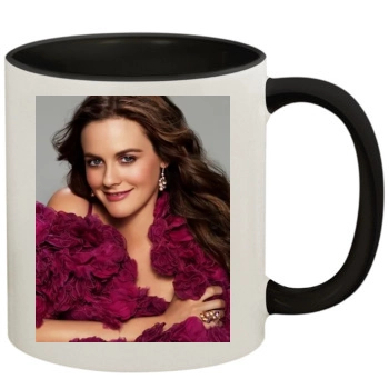 Alicia Silverstone 11oz Colored Inner & Handle Mug