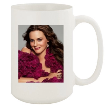 Alicia Silverstone 15oz White Mug