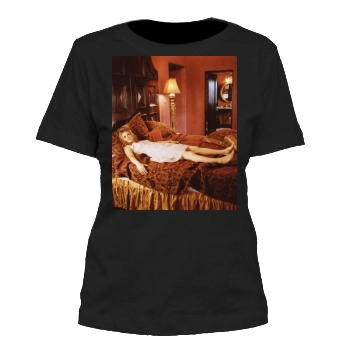 Alicia Silverstone Women's Cut T-Shirt