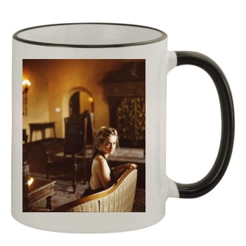 Alicia Silverstone 11oz Colored Rim & Handle Mug