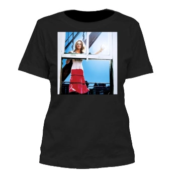 Alicia Silverstone Women's Cut T-Shirt