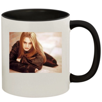 Alicia Silverstone 11oz Colored Inner & Handle Mug