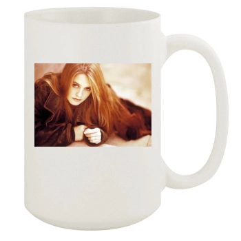 Alicia Silverstone 15oz White Mug