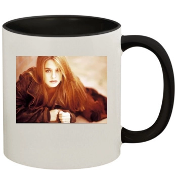 Alicia Silverstone 11oz Colored Inner & Handle Mug