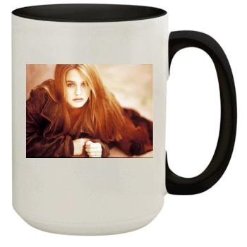 Alicia Silverstone 15oz Colored Inner & Handle Mug