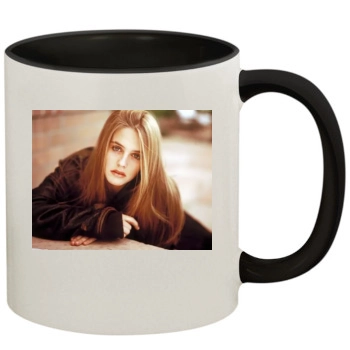 Alicia Silverstone 11oz Colored Inner & Handle Mug