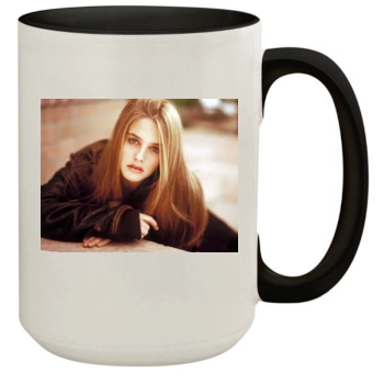 Alicia Silverstone 15oz Colored Inner & Handle Mug