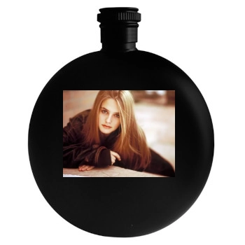 Alicia Silverstone Round Flask