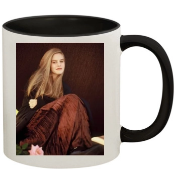 Alicia Silverstone 11oz Colored Inner & Handle Mug