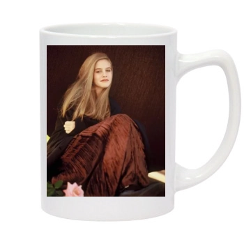 Alicia Silverstone 14oz White Statesman Mug