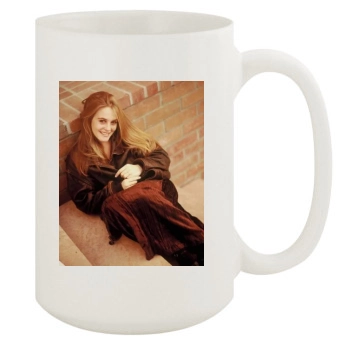 Alicia Silverstone 15oz White Mug