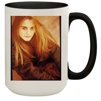 Alicia Silverstone 15oz Colored Inner & Handle Mug