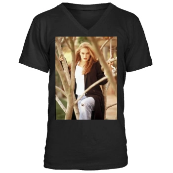 Alicia Silverstone Men's V-Neck T-Shirt