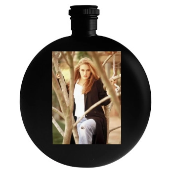 Alicia Silverstone Round Flask