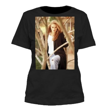 Alicia Silverstone Women's Cut T-Shirt