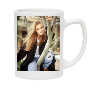 Alicia Silverstone 14oz White Statesman Mug