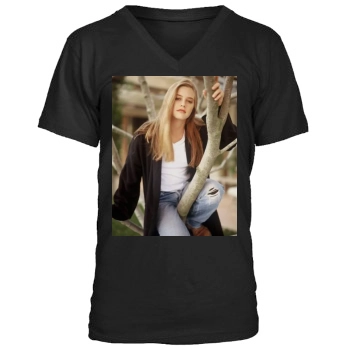 Alicia Silverstone Men's V-Neck T-Shirt