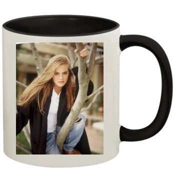 Alicia Silverstone 11oz Colored Inner & Handle Mug