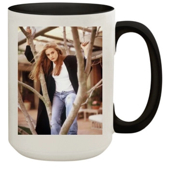 Alicia Silverstone 15oz Colored Inner & Handle Mug