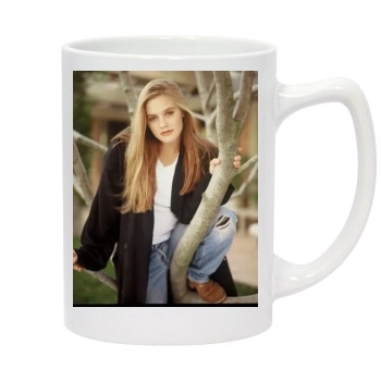 Alicia Silverstone 14oz White Statesman Mug