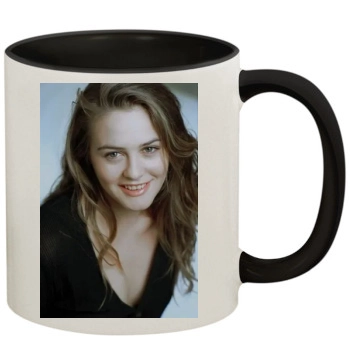 Alicia Silverstone 11oz Colored Inner & Handle Mug