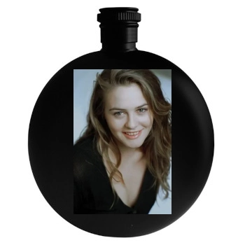 Alicia Silverstone Round Flask