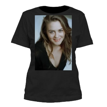 Alicia Silverstone Women's Cut T-Shirt