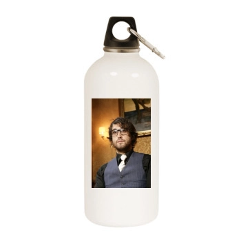 Sean Lennon White Water Bottle With Carabiner