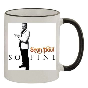 Sean Paul 11oz Colored Rim & Handle Mug