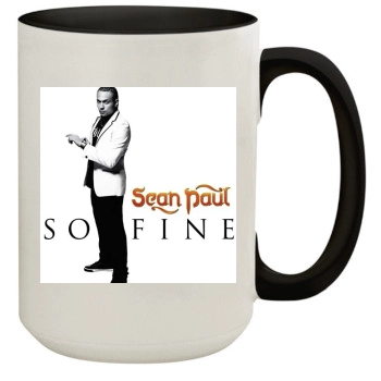 Sean Paul 15oz Colored Inner & Handle Mug